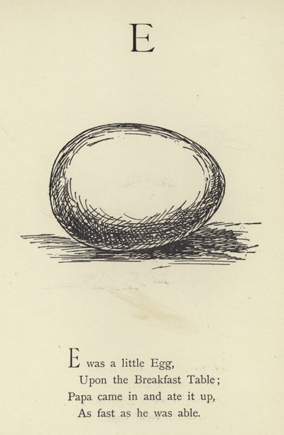The Letter E by Edward Lear